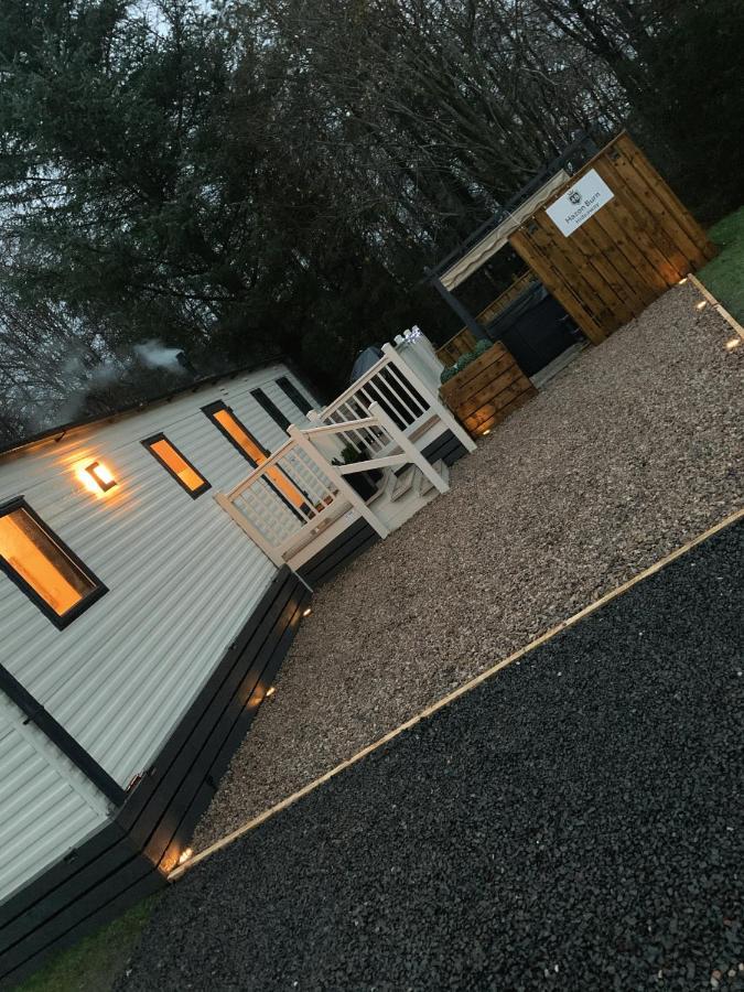 Percy Wood Lodge With Hot Tub Near Alnwick Swarland Esterno foto